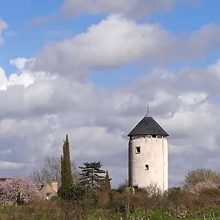 La Tour Du Moulin Geant-sejour Insolite Rochefort-sur-Loire