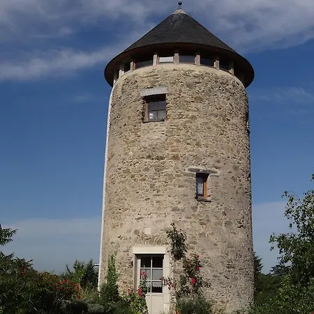 住宿加早餐酒店 La Tour Du Moulin Geant-sejour Insolite